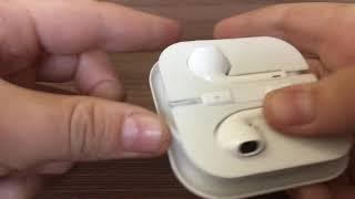 Как упаковать APPLE EarPods (оригинальные наушники от IPhone или IPod) обратно в коробочку?