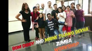 BOM DIGGY & MAINE TUJHKO DEKHA | Zumba Workshop|ChoreographerRocky|Pumpkino Dance Fitness|9619149936