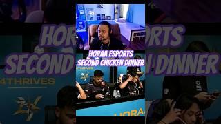 CR7 HORAA REACTS ON HORAA ESPORTS SECOND PMSL CHICKEN DINNER ️ #cr7horaa #pmsl #horaaesports #drs