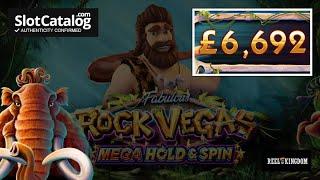 Epic Win. Rock Vegas slot from Reel Kingdom