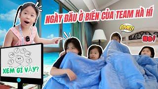 First Day of Team Ha Ha Hi at the Beach: Laughing Out Loud During the Day - Unstable at Night
