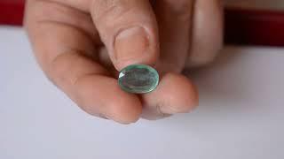 5.51 ratti natural certified emerald video 494