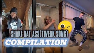 Mr FLAWDA NEW TikTok Challenge | Shake Dat Ass (twerk song) Dance | Bossman Dlow TikTok Compilation