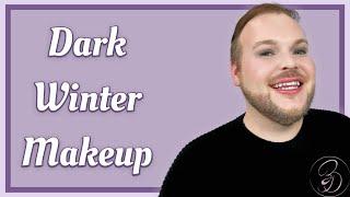 Deep Winter / Dark Winter Color Palette | Seasonal Color Analysis Makeup Tutorial 2022