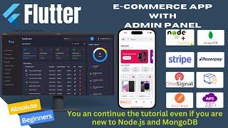 Flutter ECommerce App with Admin Panel | Flutter E Commerce App (CODE UPDATED: Feb - 2025)