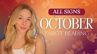  Your October 2024 Tarot Predictions For Each Zodiac Sign!  || TIMESTAMPS