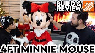 Home Depot Animated Minnie Mouse Christmas Animatronic Unboxing