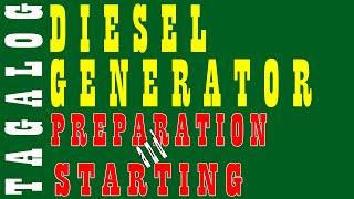 KONGSBERG Simulator l Engine - How to start Diesel Generator #1 and supply power