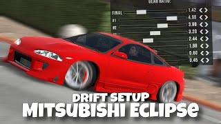 SMOOTH DRIFT SETUP !!! Mitsubishi Eclipse  [ Car Parking Multiplayer ]