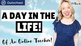 Online Teacher Routine: A Day in the Life of An Outschool Teacher!