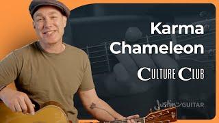 Karma Chameleon by Culture Club | Easy Guitar Lesson