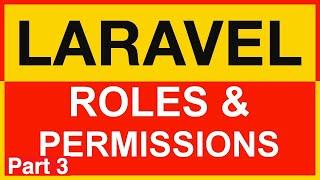 𝐋𝐀𝐑𝐀𝐕𝐄𝐋 Set a default role on a user at registration - Laravel 10 Roles & Permissions part 3