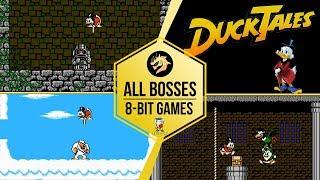 DuckTales – All Bosses / Утиные истории – Все Боссы | Dendy 8-bit | NES