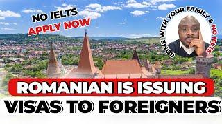 Romanian  Visa Update 2024 (Romanian Government Scholarship) Romania Work Permit update 2024