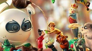 Toys & Tea Pets (2017) official TEAser trailer ENGlish dubbing audio China animation family movie XD