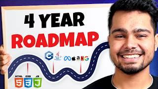 1st year to 4th year college roadmap to get placed with 15+ LPA | How to start coding in 2024 