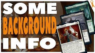 How do 'Backgrounds' work in Commander? #shorts