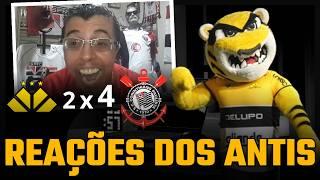 REAÇÕES DO ANTIS COM MAIS UMA VITÓRIA DO CORINTHIANS | CADÊ O TIGRINHO? #corinthians