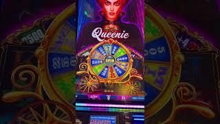 Queenie Bonus Wheel Mini!! #slots #gamble #bigwin #lowbets #gambling #casino