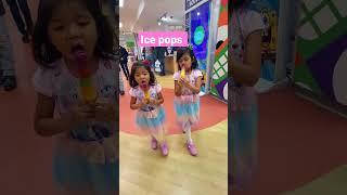 Ice pops #kidsvloggers #popsicle #fypシ #kidsvideo #sistersquad #kidsyoutube  #kidsactivitiesblog