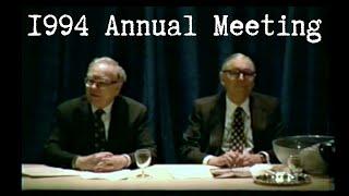 1994 Berkshire Hathaway Annual Meeting (Full Version)