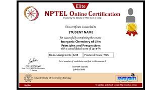 free online Courses nptel and iit kharagpur online courses