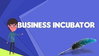 What is Business incubator?, Explain Business incubator, Define Business incubator