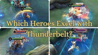 Top Thunderbelt Combinations: Which Heroes Shine the Most? | MLBB