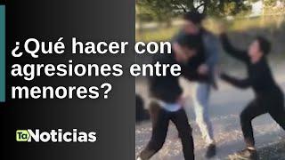 ¿Qué hacer con agresiones entre menores? - Teleantioquia Noticias