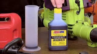 AMSOIL | SABER® Professional Two Stroke Oil Mix Ratios