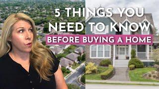 5 Things a BUYER Should Research Before Buying a House! | Home Buying Tips, First Time Home Buyer