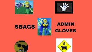 TEST admin gloves part 1| ТЕСТИРОВАНИЕ перчаток администратора часть 1 in slap battles admin gloves