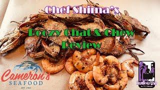 Cameron's Seafood Review Mukbang - A Boozy Chat and Chew #boozychatandchew