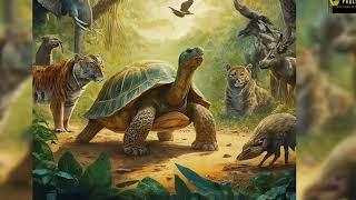 African Folktale - Animal Kingdom, The Battle of a Cunning Tortoise and a Swift Dog. #story