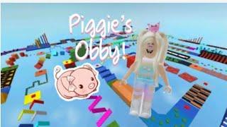 Playing PiggiePlayz Gacha Obby!