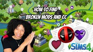 You asked for it‼️: How to find Broken Mods and CC! - Step-by-Step Guide!