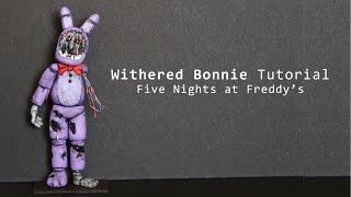 Five Nights at Freddy's 2 Withered Bonnie Polymer Clay Tutorial