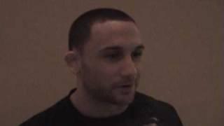 Frankie Edgar Interview about Sherk fight