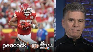 Chiefs' Travis Kelce not concerned about stats from slow start | Pro Football Talk | NFL on NBC