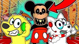 KILLER MICKEY GETS WIERD!! Roblox Rickey Rat