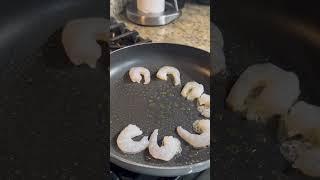Crispy Rice & Spicy Shrimp Salad #asmr #food #cookingideas #Seafood #appetizer #asmrsounds #dinner