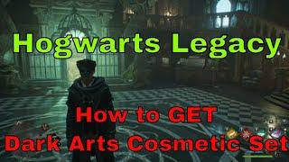 Hogwarts Legacy - How to Use Dark Arts Cosmetic Set | Deluxe edition Cosmetics