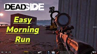 DEADSIDE Gameplay - Easy Morning Run (PC 4K UHD 2160p 60fps) 2021