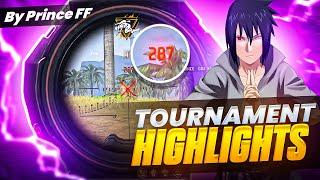 TOURNAMENT HIGHLIGHTS OF FREE FIRE MAX || BY PRINCE 002 || #8