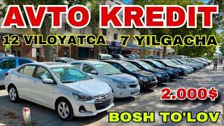 AVTO KREDIT 2023 YILLIK 14% BOSH TO’LOV 10% YANGI MOSHINALAR KELDI… GRAND AUTO