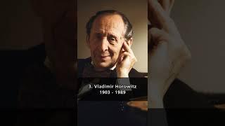 Harmony in Motion: Top 5 Greatest Pianists of All Time #top5 #piano #pianist