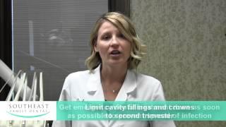 What type of dental work is safe to do during pregnancy?