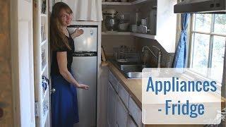 Life in a Tiny House called Fy Nyth - Appliances, Fridge Review