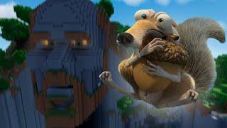 Scrat in minecraft...