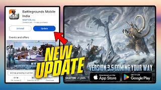 BIG UPDATE  BGMI 3.5 UPDATE IS HERE - BGMI 3.5 UPDATE BIG CHANGES - HOW TO UPDATE BGMI 3.5 - 120fps